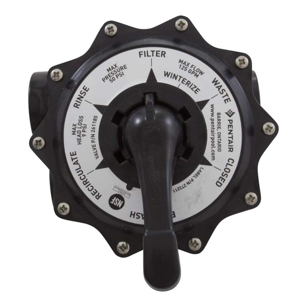 Pentair 2 in. 6-Way Clamp Style Valve | Tagelus TA 100 &amp; 100D Sand Filters | 261185