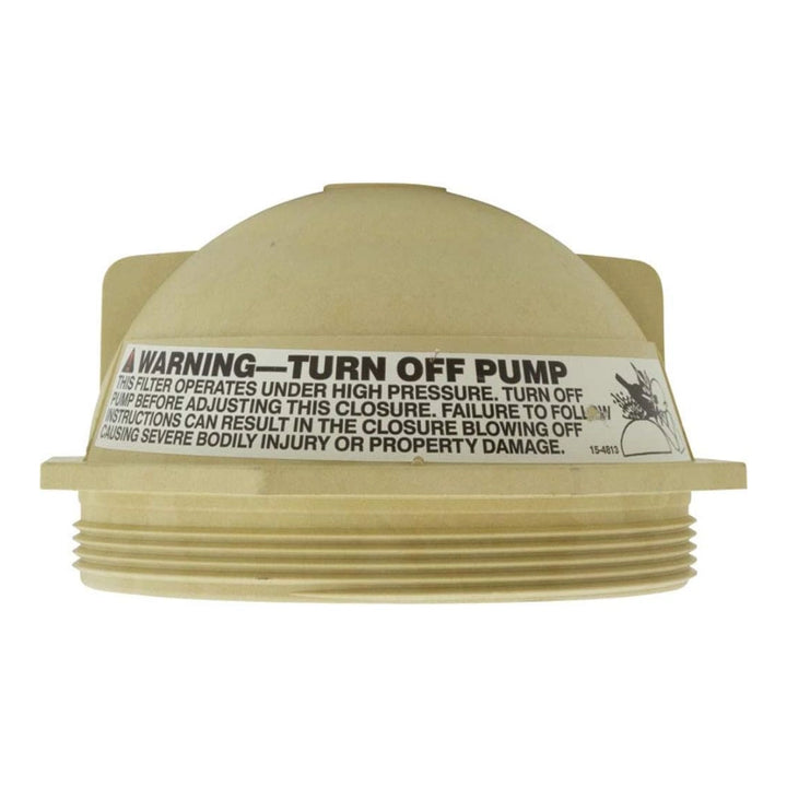 Pentair 6" Tan V-Thread Closure | Triton II Sand Filter | 154559Z
