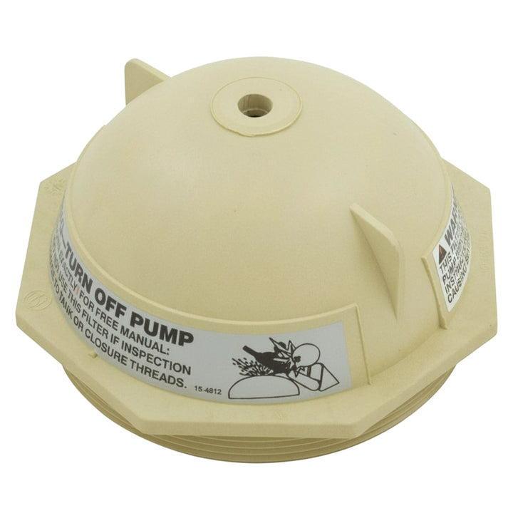 Pentair 6" Tan V-Thread Closure | Triton II Sand Filter | 154559Z