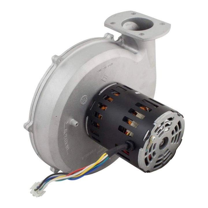 Pentair 77707-0252 air blower kit with silver squirrel-cage housing, black motor, and multicolor wire harness