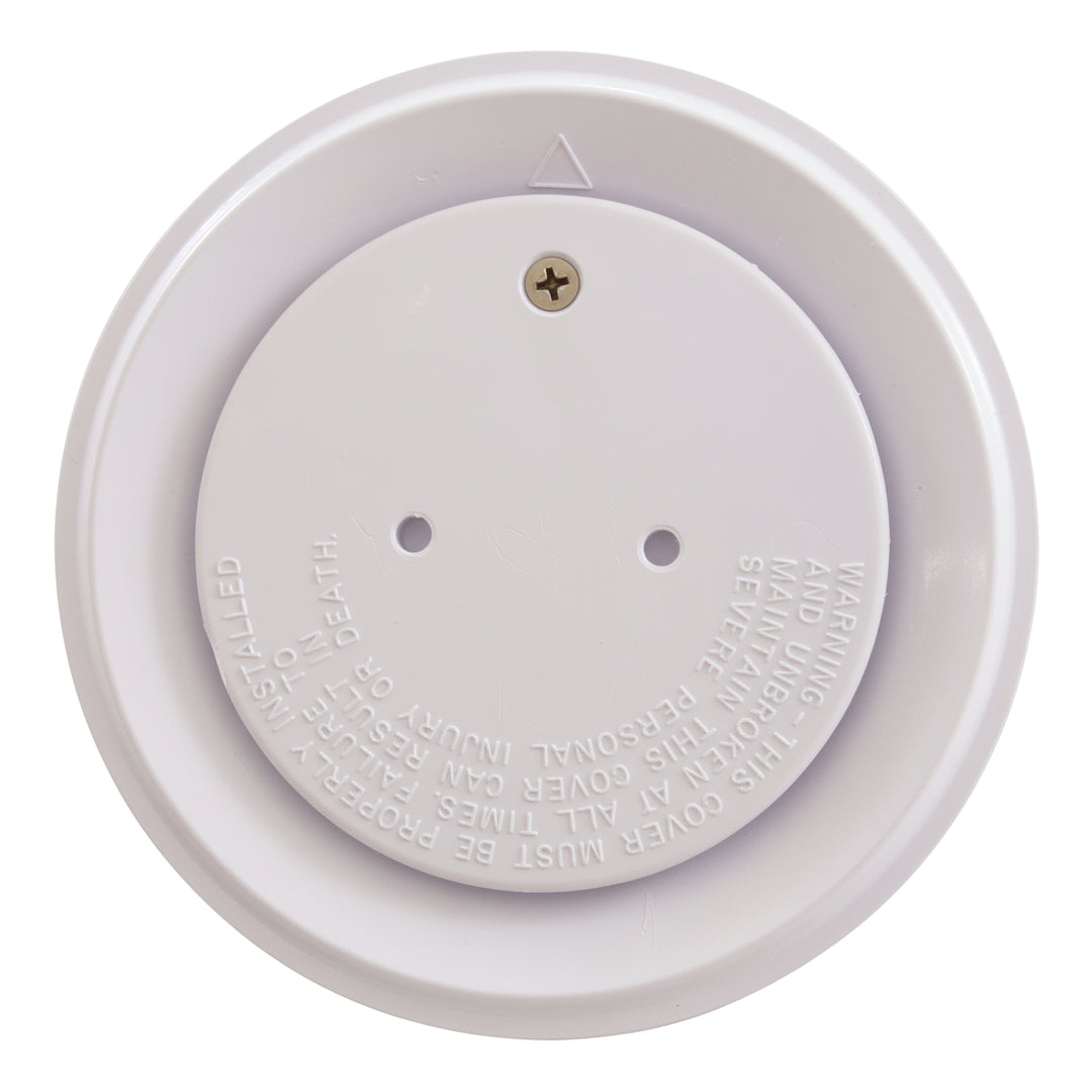 Pentair Floor Inlet Fittings 2" Slip with 1-1/2" Slip Bushing, White | 08417-0000