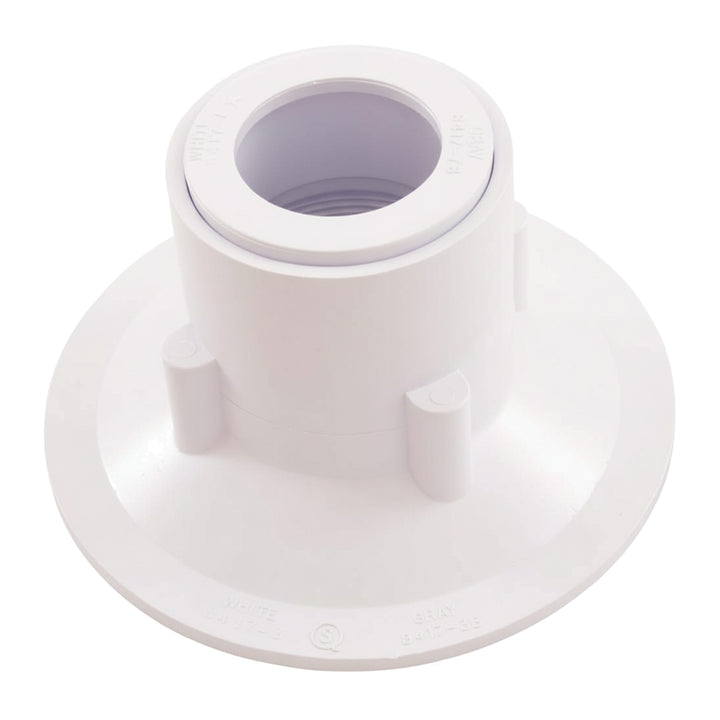 Pentair Floor Inlet Fittings 2" Slip with 1-1/2" Slip Bushing, White | 08417-0000