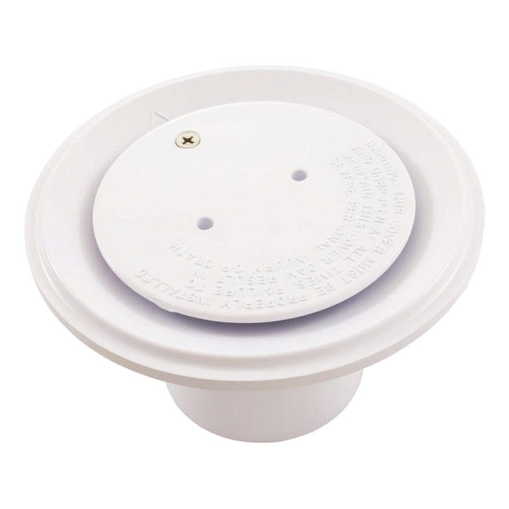 Pentair Floor Inlet Fittings 2" Slip with 1-1/2" Slip Bushing, White | 08417-0000