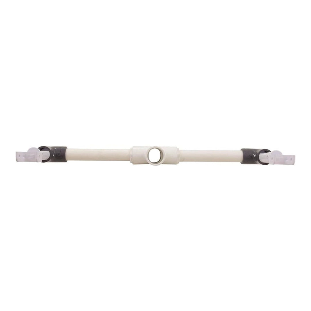 Pentair Super ProVac handle joining assembly R201780 with white PVC tubing and center coupler
