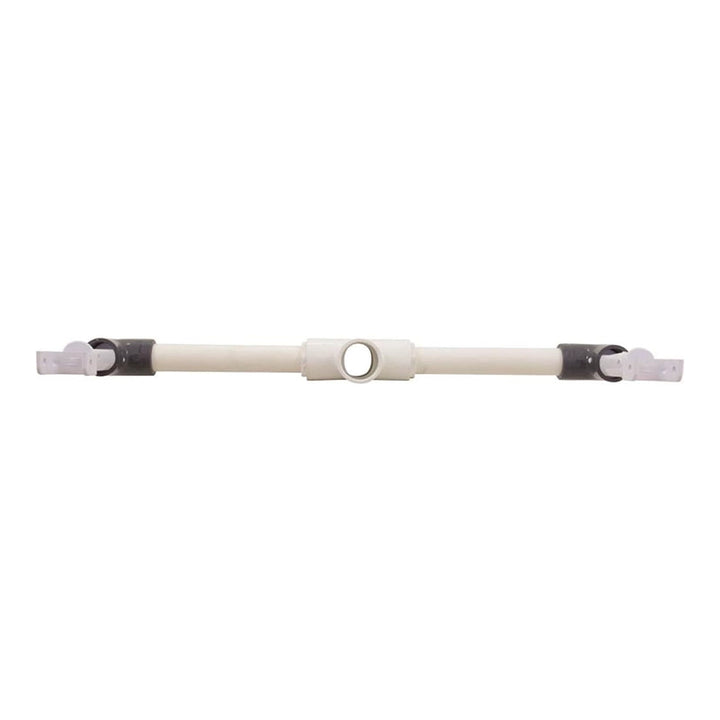 Pentair Super ProVac handle joining assembly R201780 with white PVC tubing and center coupler