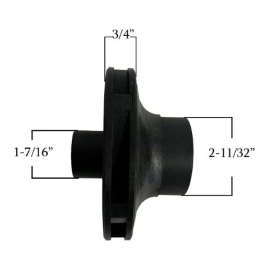 Pentair Impeller | IntelliFlo VS / VSF / 2 VST &amp; IntelliPro VS+SVRS | 356237Z
