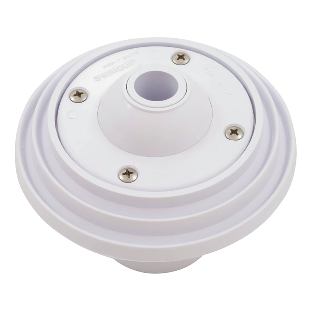 Pentair Complete Insider Wall Inlet Fitting for Concrete Pools, 1-1/2 Inch Slip, White | 08429-0000