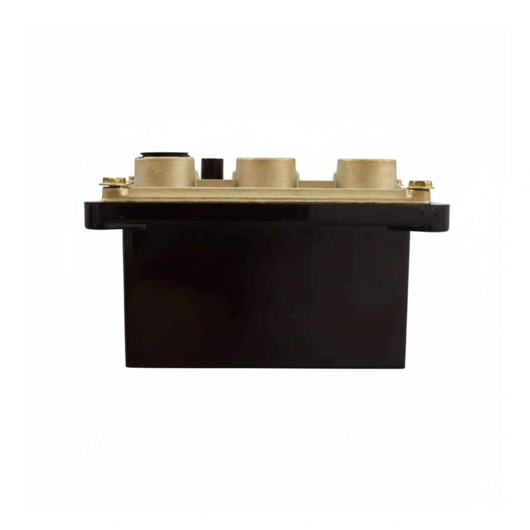 Pentair Junction Box Brass Base w/ Polycarbonate Cover - 1/2 in. ports | 78310500
