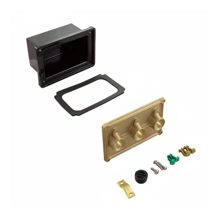 Pentair Junction Box Brass Base w/ Polycarbonate Cover - 1/2 in. ports | 78310500