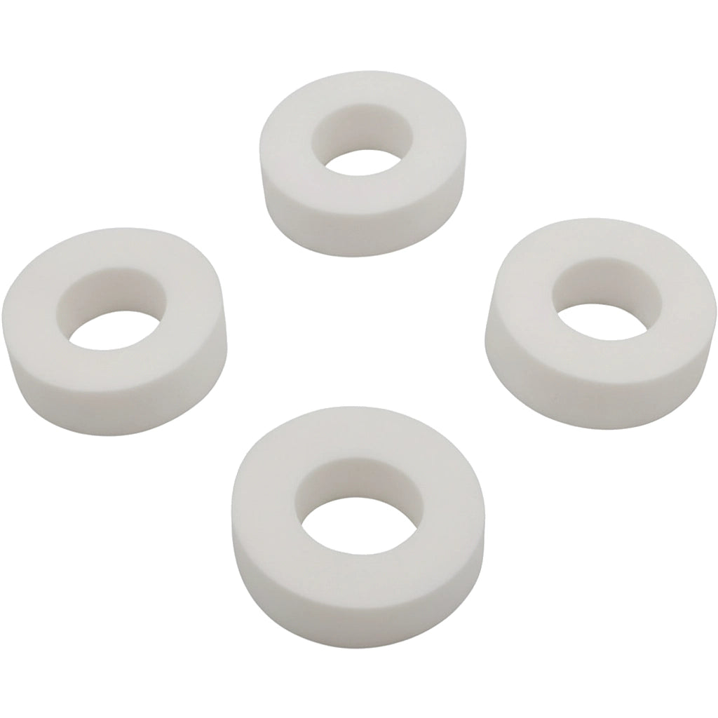 Four white foam climbing rings for Pentair Kreepy Krauly Prowler 820/830 pool cleaner, part 360142