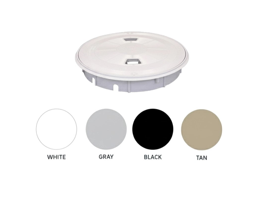 Pentair QuikSkim Deck Lid and Ring | Tan | 510097