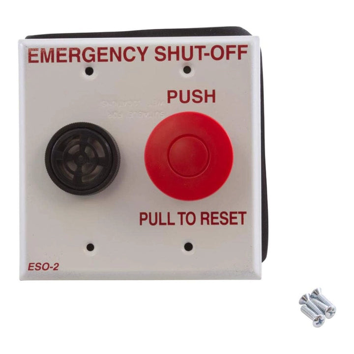 Pentair Shut-Off Switch with Alarm, Double Gang Plate | ComPool Control Systems | ESO2