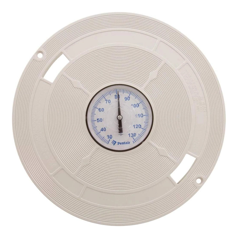 Pentair Skimmer Lid with Thermometer 9-7/8" White | SwimQuip, Swimrite, Jacuzzi (New Style), Hayward | L1