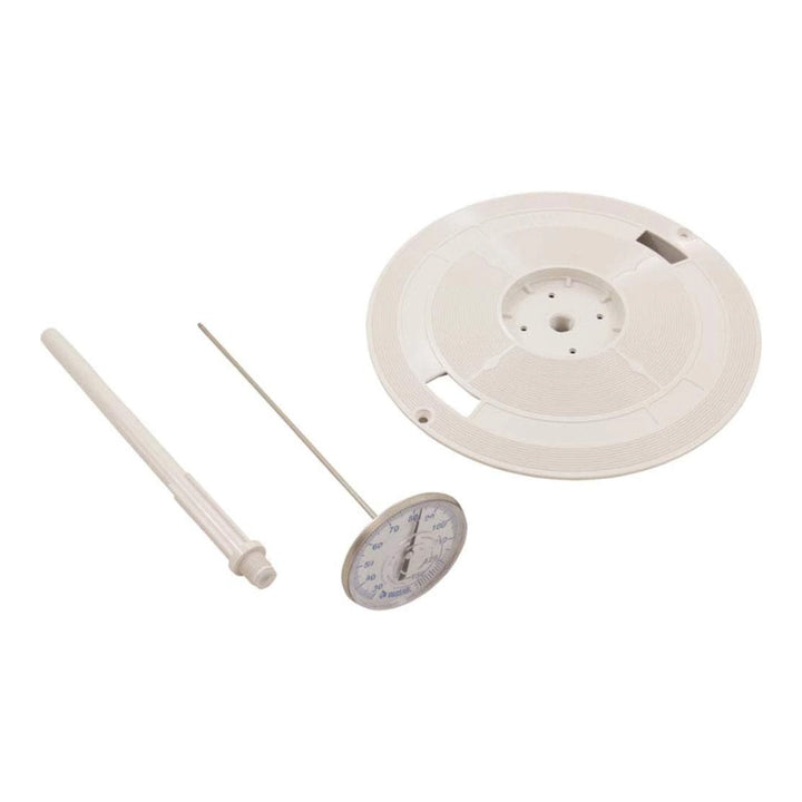 Pentair Skimmer Lid with Thermometer 9-7/8" White | SwimQuip, Swimrite, Jacuzzi (New Style), Hayward | L1