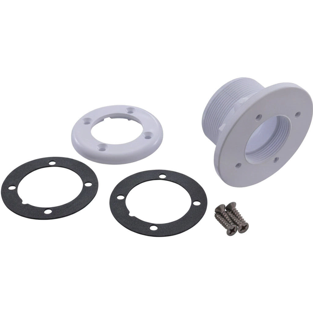 Pentair Standard Body Return Fitting 1-1/2" Threaded x 1-1/2" Socket White | 542429