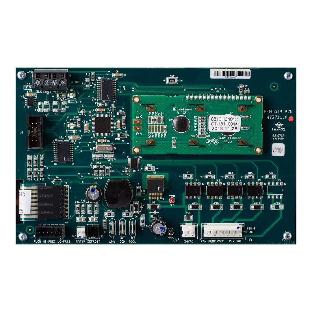Pentair UltraTemp Thermalflo Control Board Assembly | UltraTemp &amp; Thermalflo Heat Pumps | 472734