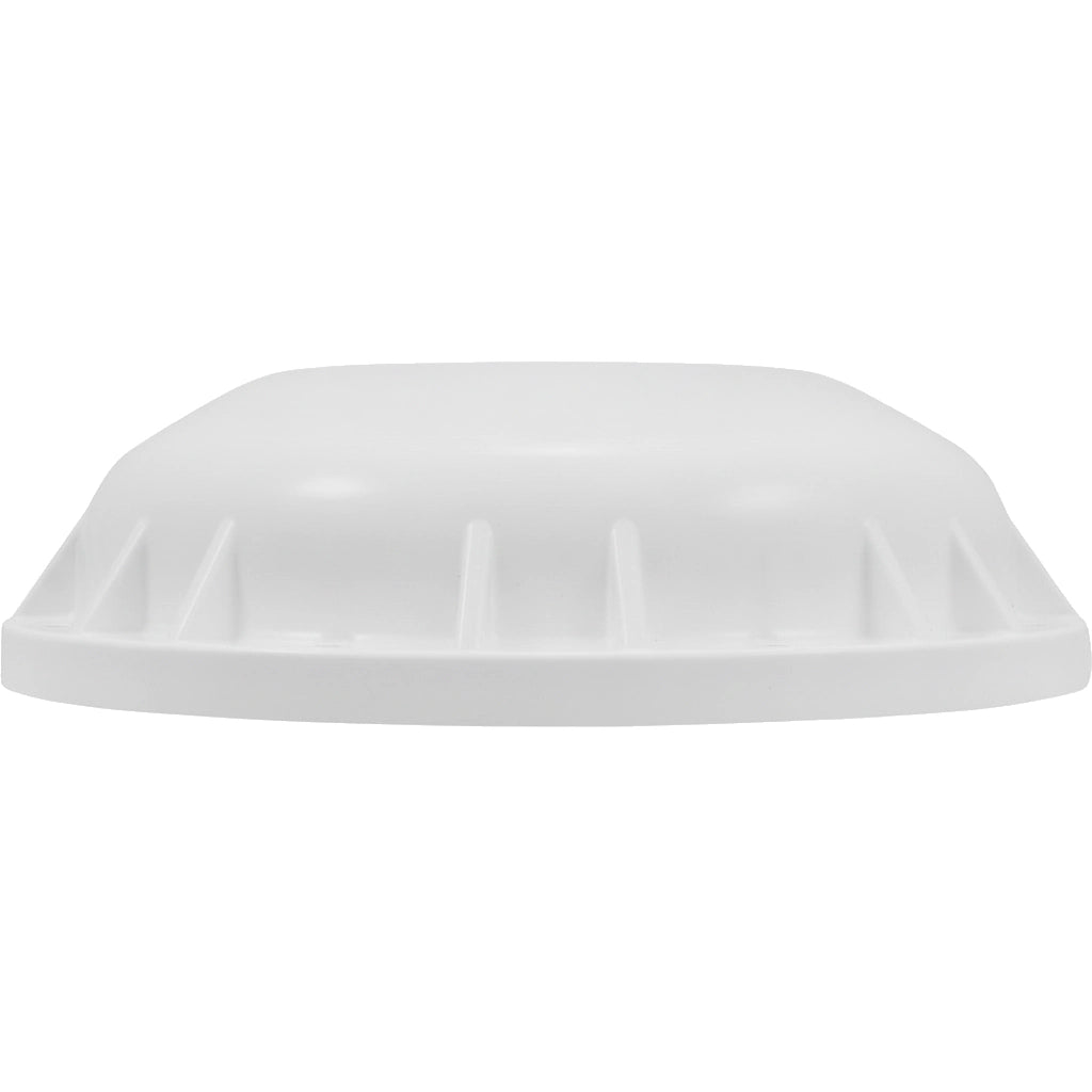 White dome-shaped Pentair Valve Top 272412Z with ribbed underside, for 2 In. Hi-Flow Valve series.