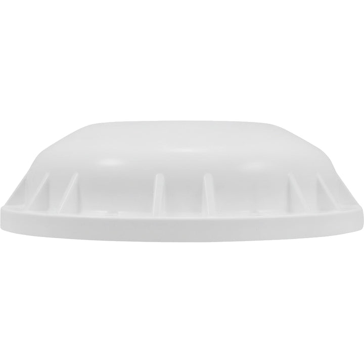White dome-shaped Pentair Valve Top 272412Z with ribbed underside, for 2 In. Hi-Flow Valve series.