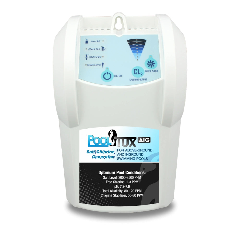 PoolTux Above Ground Salt Chlorine Generator 28K gal