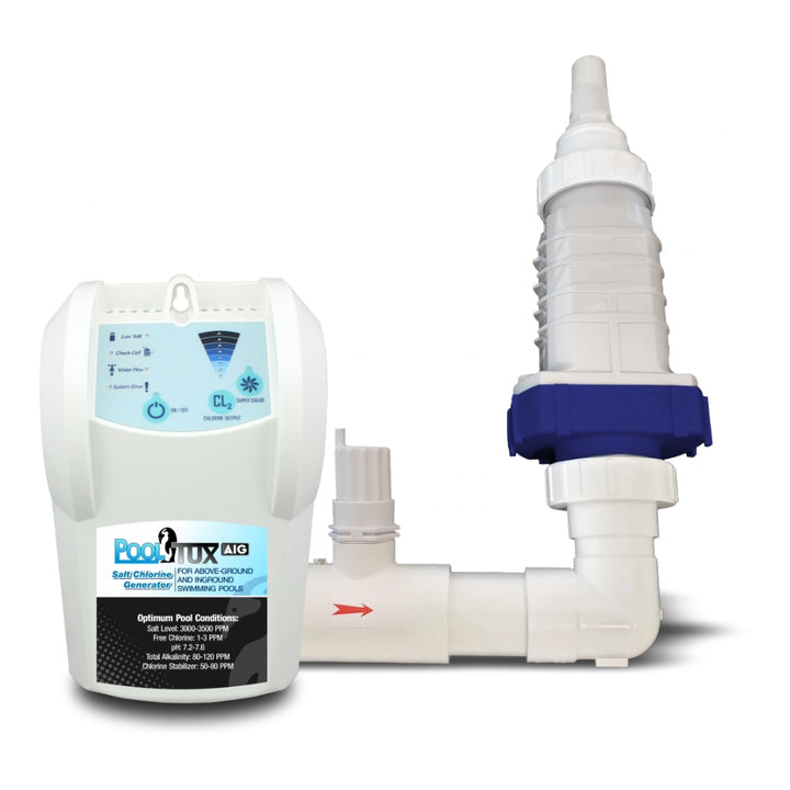 PoolTux Above Ground Salt Chlorine Generator 28K gal