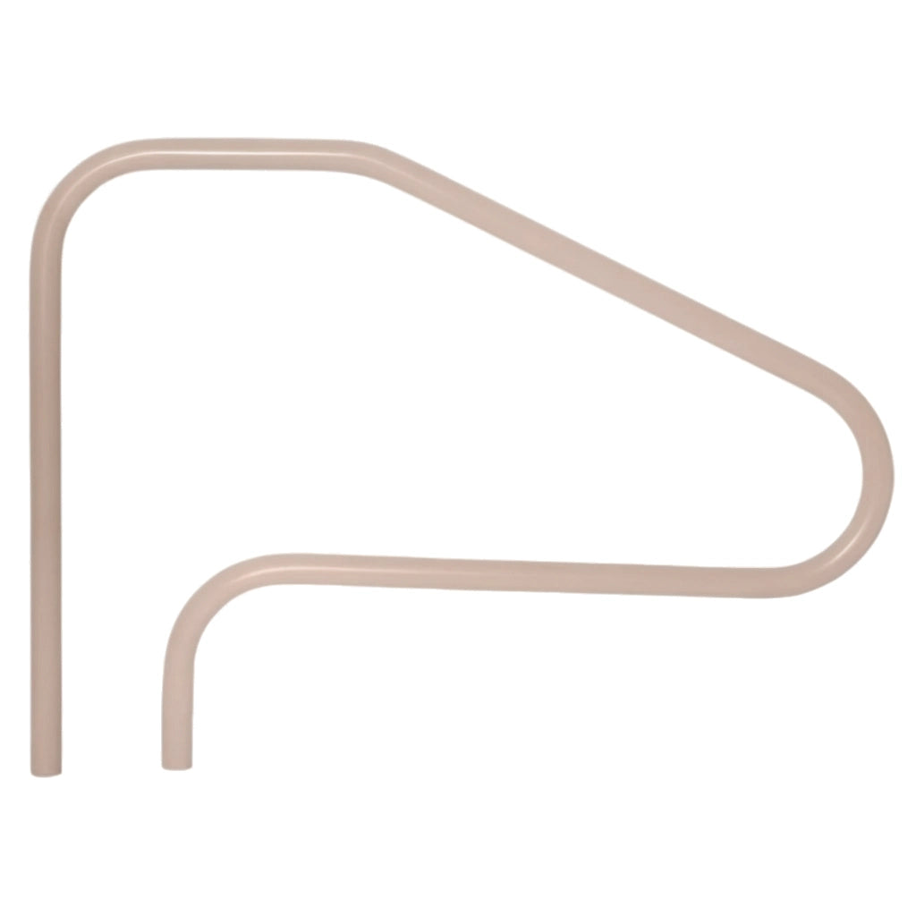 Saftron 4-Bend Return-to-Deck Bend Above Water Pool Handrail, in Various Colors | RTD-448