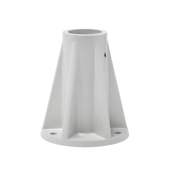 Saftron 6" White Surface Mounting Anchor Flange, Various Colors | SB-F