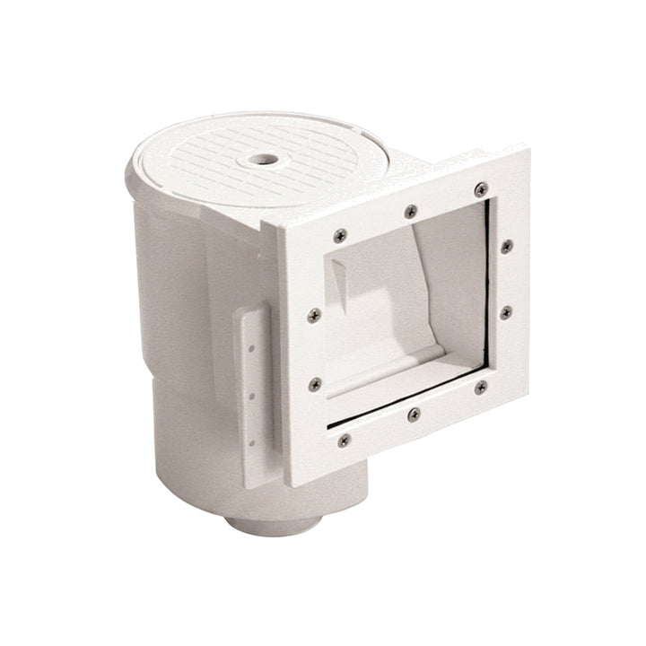 Swimline ABS Standard Thru-Wall Skimmer, Square, White | 8940