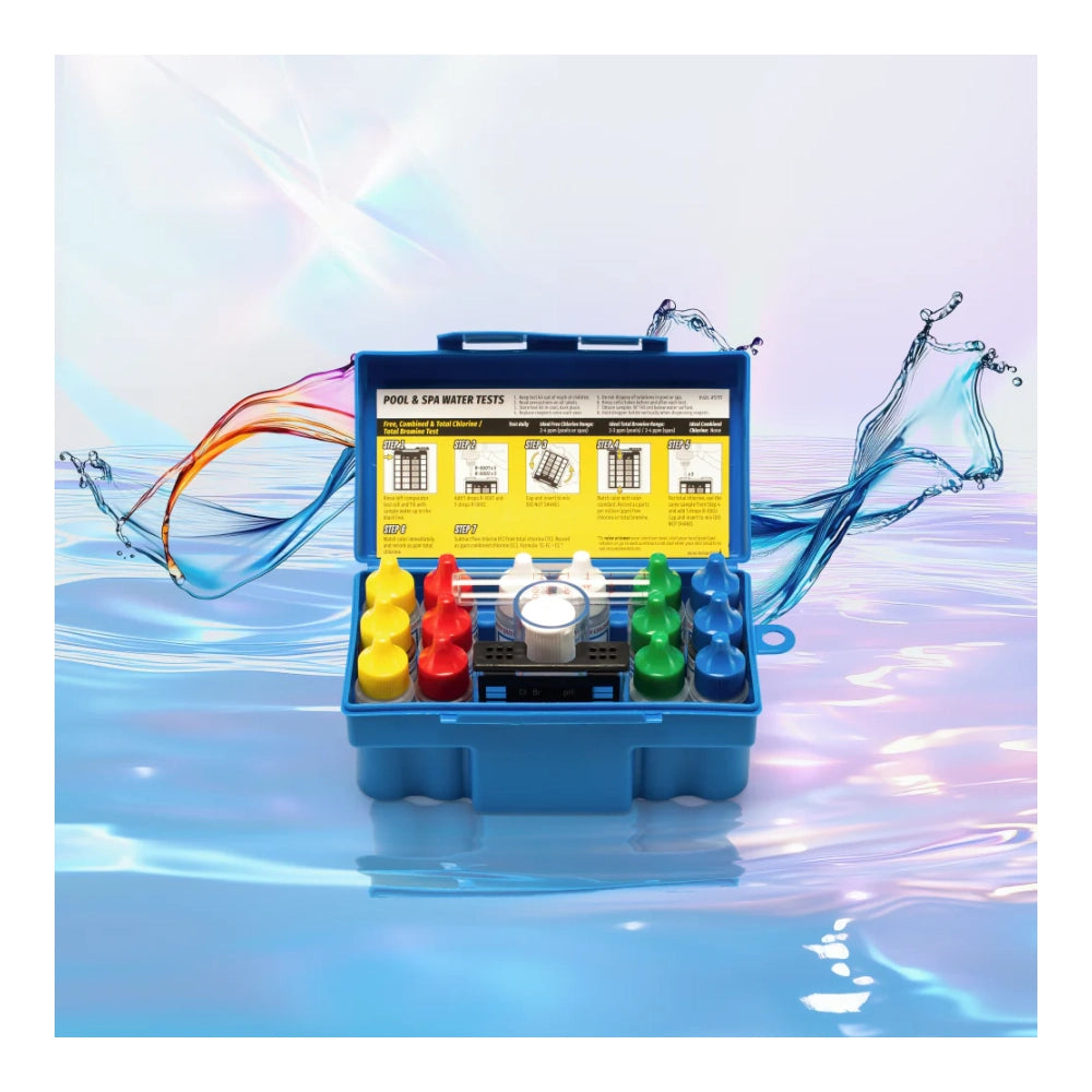 Taylor 9-Way Test Kit for Pools &amp; Spas (DPD) | K-1005