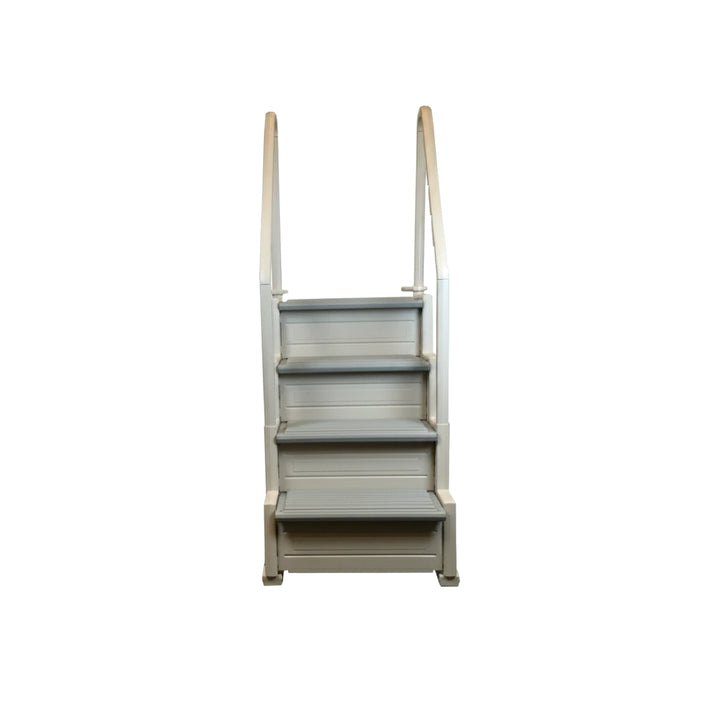 Confer In-Pool Steps for Above Ground Pools with Flat Bottoms in Warm Gray | Step-1X