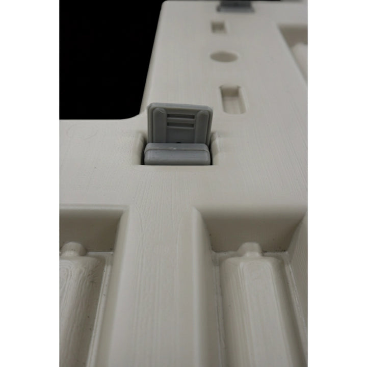 Confer In-Pool Steps for Above Ground Pools with Flat Bottoms in Warm Gray | Step-1X