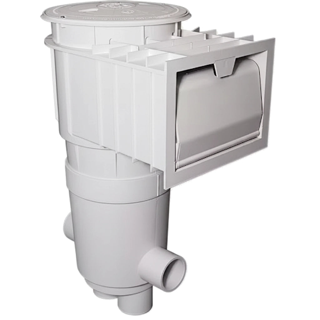 Waterway Plastics Renegade Gunite Venturi In-Ground Skimmer, 2 Inch Socket, White | 540-5300