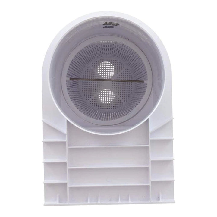 Pentair Sta-Rite U-3 SwimQuip Inground Skimmer with Lid and Frame in White | 08650-1403