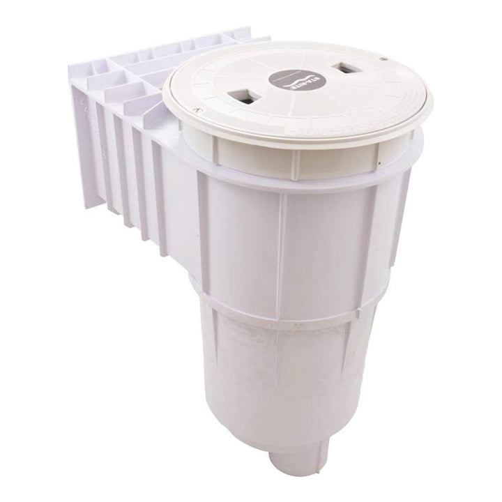 Pentair Sta-Rite U-3 SwimQuip Inground Skimmer with Lid and Frame in White | 08650-1403